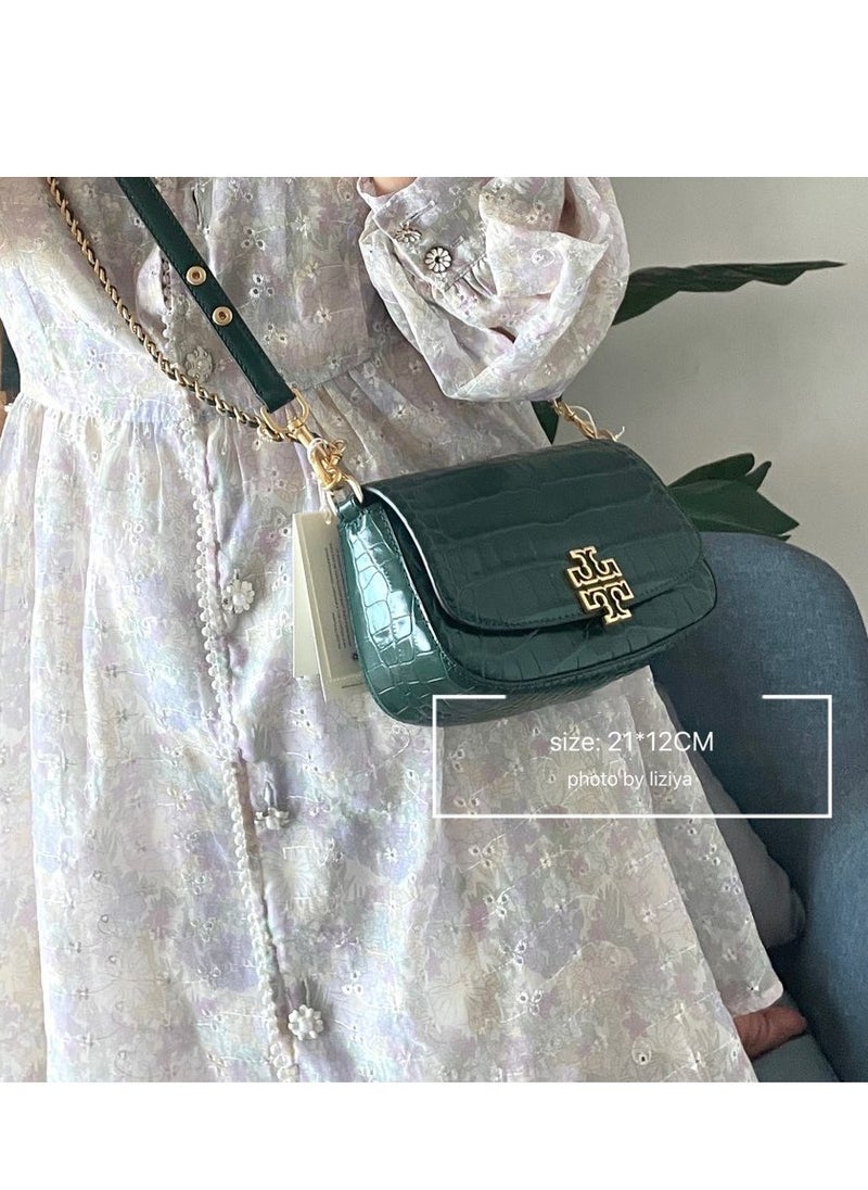 Dark Green Embossed cross-body bag with 2 shoulder straps - pzsku/Z984221F3AFE81B1A3E40Z/45/_/1732177910/13c71d8f-a4da-47ca-8a46-94a9dbf5003d