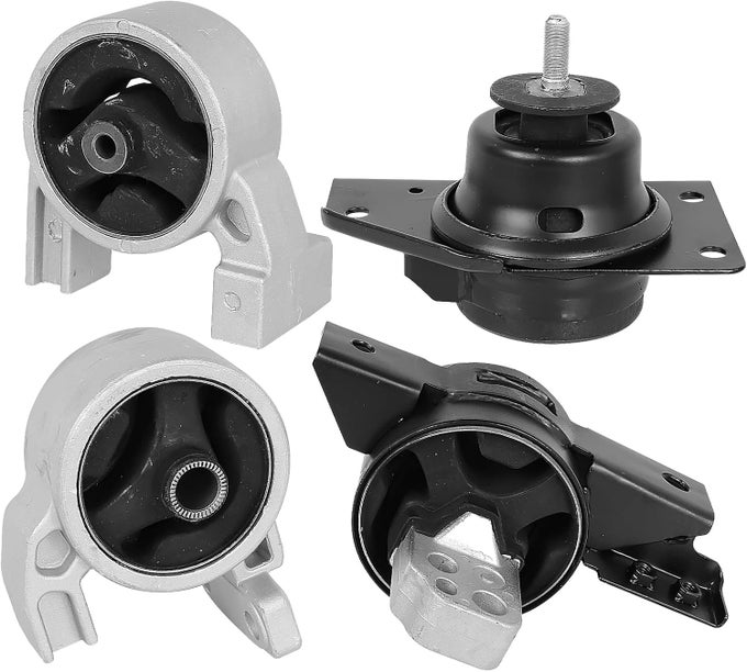 Engine Motor & Transmission Mount Kit 4pcs for 2006-2011 Hyundai Accent 1.6L