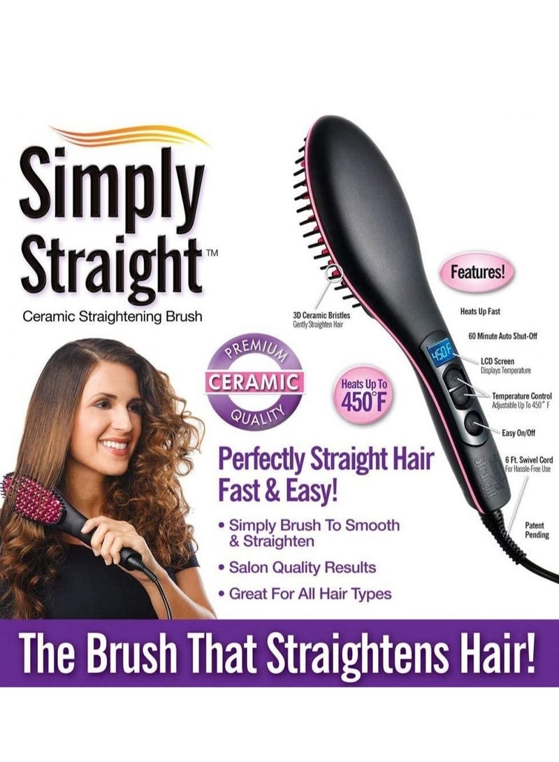 Ceramic Straightening Brush - Image 1