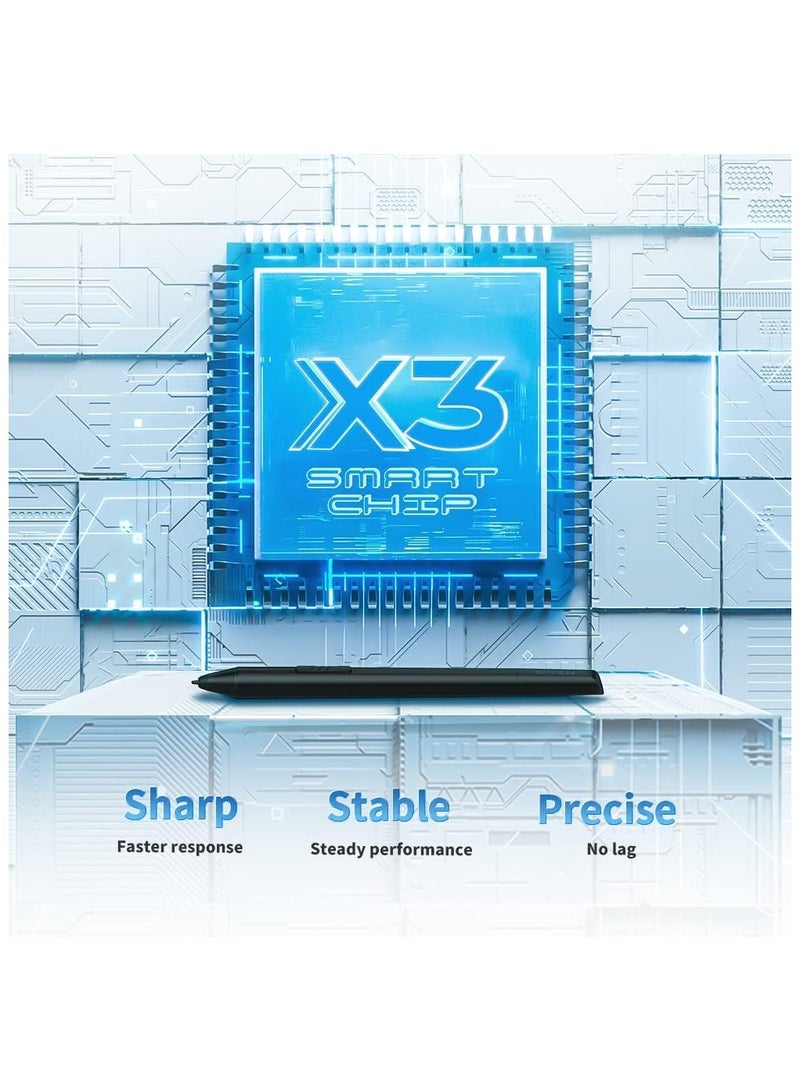 XP-PEN Deco LW Graphics Drawing Tablet 10x6 Inch Working Area Digital Pen Bluetooth Wireless Tablet with X3 Smart Chip Pen Tilt Function 8 Shortcut Keys  - Image 4