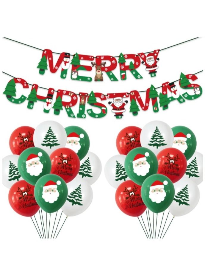 Tamona 21-Piece Decorative Christmas Party Decoration Set - Image 1