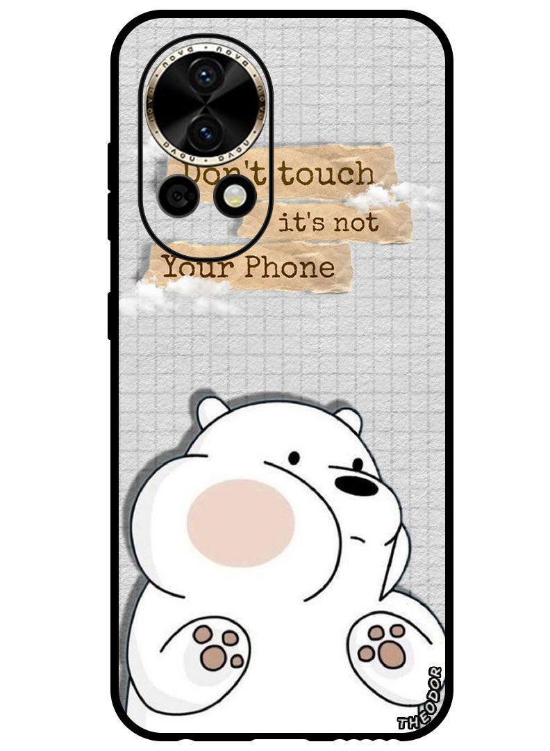 Theodor Protective Case Anti Scratch Shock Proof Bumper Cover For Huawei Nova 12 Pro Dont touch (3) - Image 1