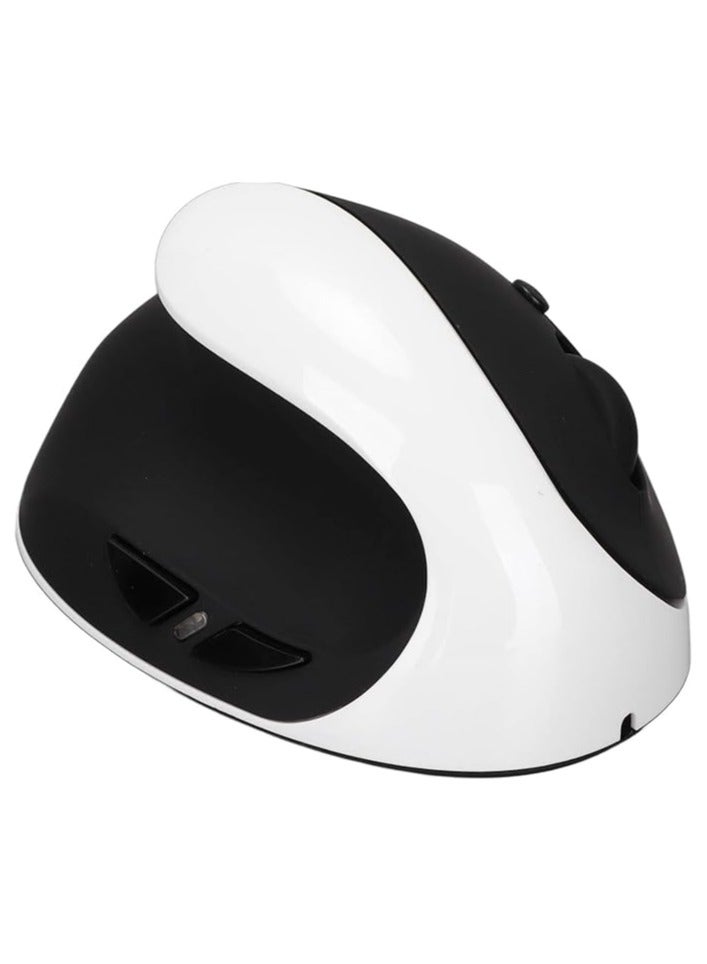 erorex Left Hand Vertical Mouse, USB Rechargeable Left Handed Mouse Wireless 2.4G Wireless Vertical with USB Adapter for Laptop - Image 1