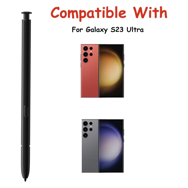 CaoXiong قلم S Pen لجهاز Galaxy S23 Ultra من سامسونج، قلم ستايلس لجهاز Galaxy S23 Ultra، بديل قلم S Pen لجهاز Galaxy S23 Ultra 5G مع 4,096 مستوى ضغط (جرافيت) - Image 3
