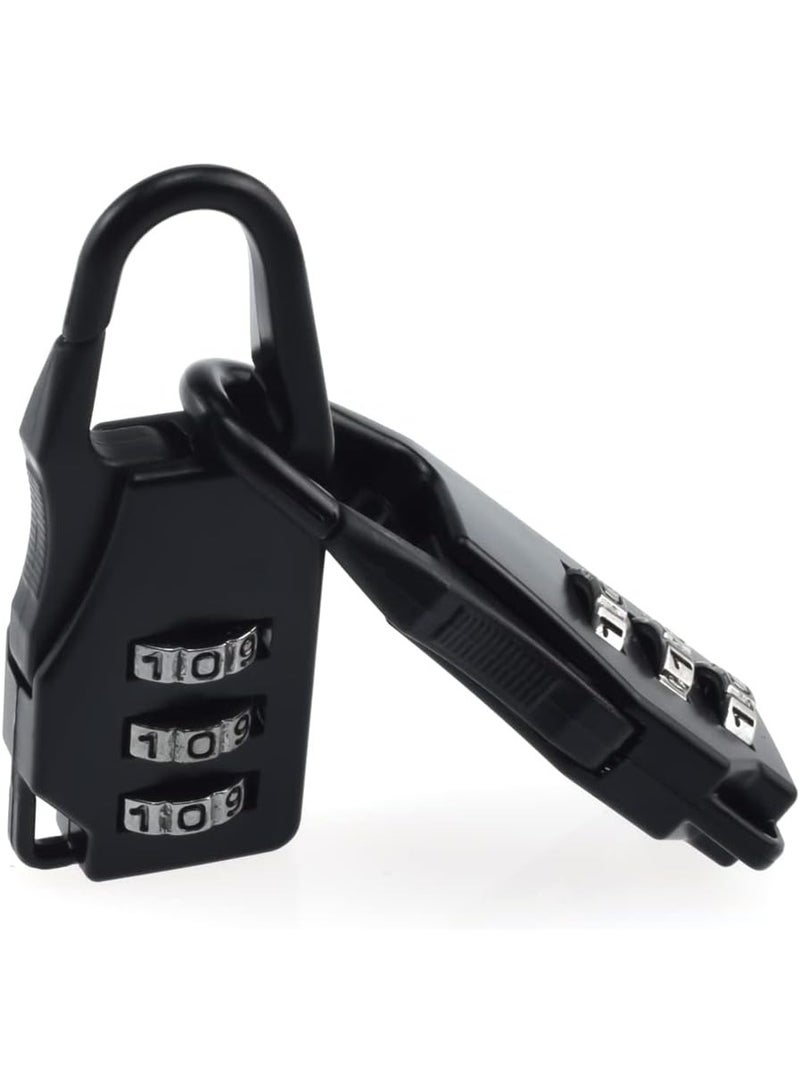 Portable 3-Digit Combination Luggage Lock – Heavy-Duty Code Lock for Travel Suitcases, Backpacks & Swiss Gear Bags | Anti-Theft Travel Padlock - Image 3