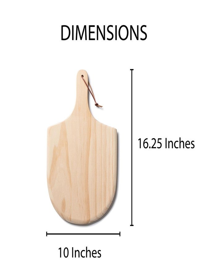 Fante's Fantes 10-Inch Pizza Peel, Natural New Zealand Pine, Fits Countertop Ovens, The Italian Market Original since 1906 - Image 2