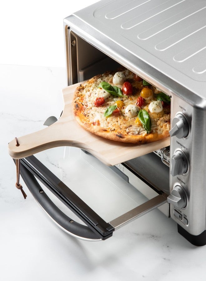Fante's Fantes 10-Inch Pizza Peel, Natural New Zealand Pine, Fits Countertop Ovens, The Italian Market Original since 1906 - Image 5