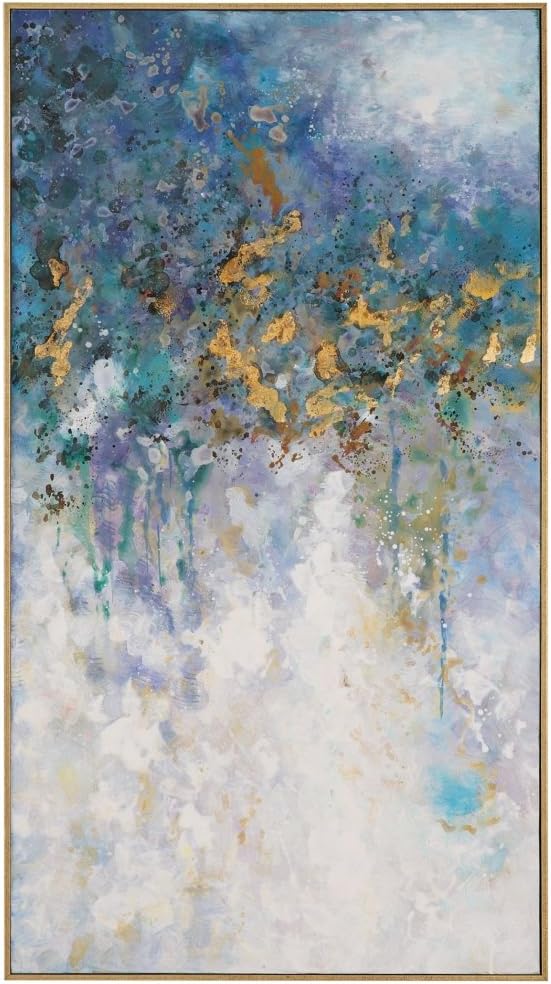 Uttermost Floating  5275 inch Abstract Art  2875 inches wide by 225 inches deep  - Image 1