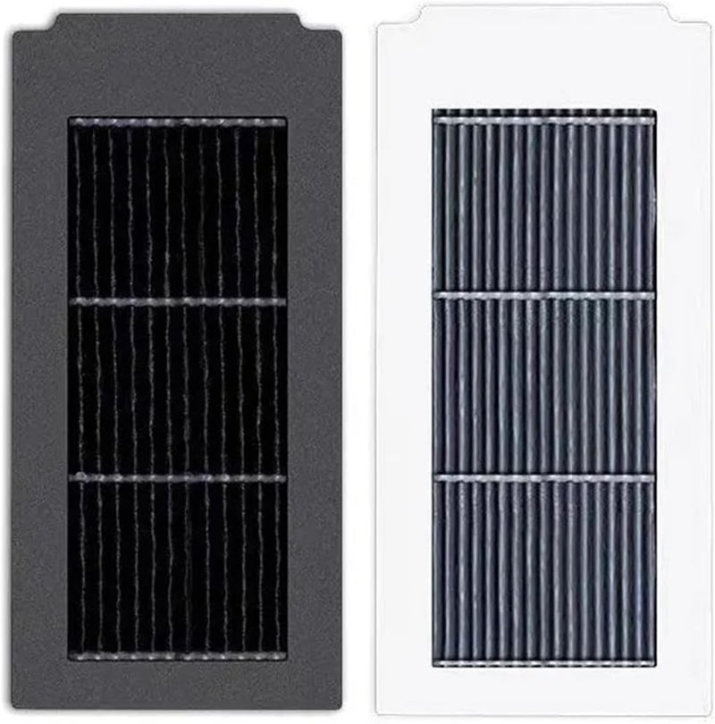 Compatible For Ecovacs，X5PRO Robot Vacuum Cleaner Accessories Side Brush Cloth Dust Collection Bag Edge Cleaning Machine(Gray and white wave Rag) - Image 2