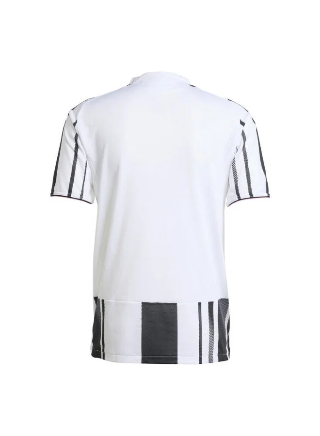 اديداس قميص يوفنتوس للرجال أبيض قصير الأكمام