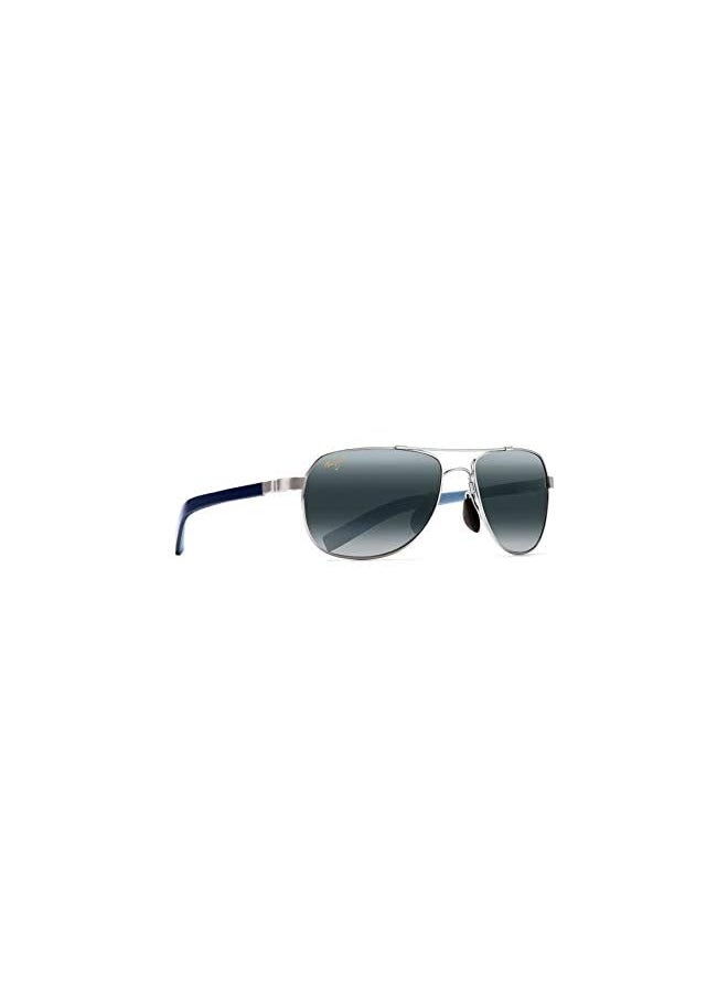 MAUI JIM Sunglasses | Guardrails 327 | Aviator Frame, Polarized Lenses, with Patented PolarizedPlus2 Lens Technology  - Image 2