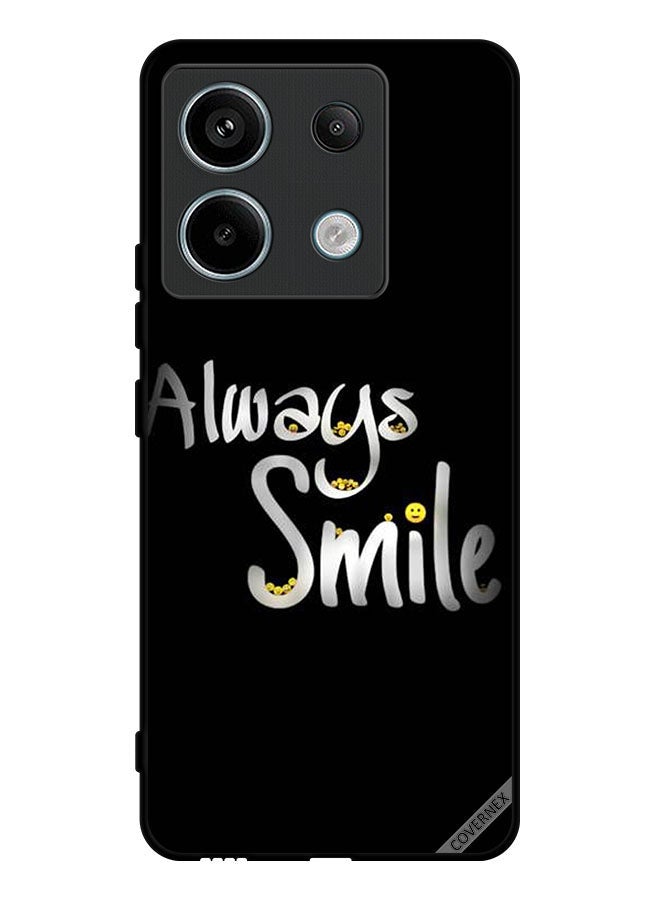 Covernex Protective Case Cover For Xiaomi Redmi Note 13 Pro Always Smile - Image 1