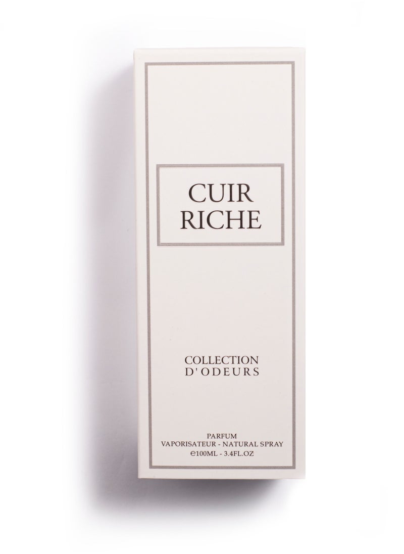 AMD Perfumes Creme Collection Cuir Riche By AMD Perfumes Men and Women Fragrance EDP 100ml  - Image 4