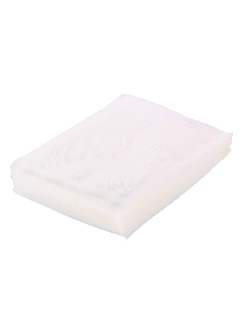 SGMSC SGMSC Embossed Vacuum BagsPouches Food Grade BPA Free Microwaveable 90 Micron Thickness 17x25 cm Set of 20  - Image 1