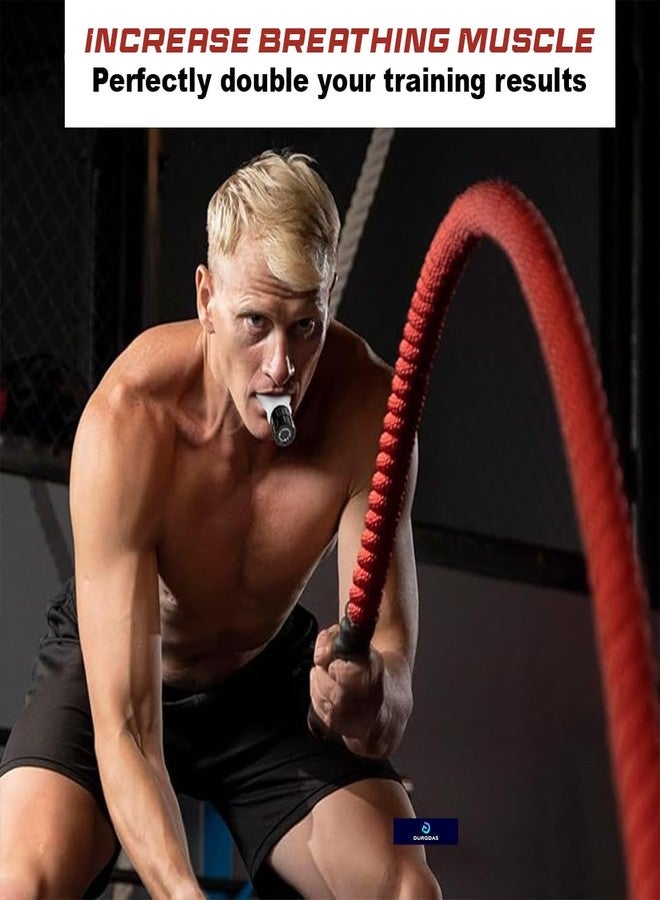 Durgdas Adjustable Lung Exerciser for Men & Women | Breathing Trainer for Improved Lung Capacity and Sports Performance - Image 3