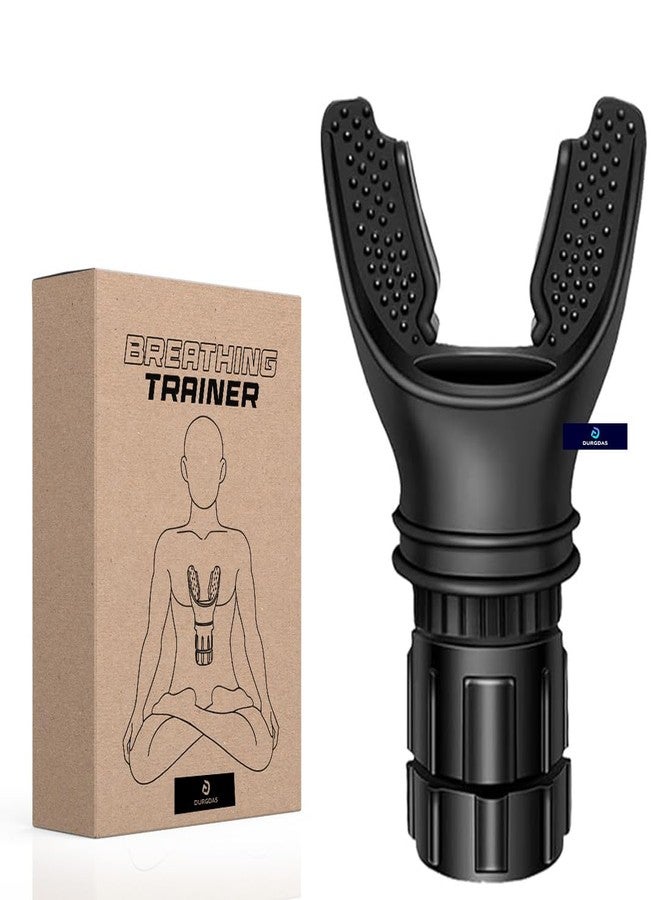 Durgdas Adjustable Lung Exerciser for Men & Women | Breathing Trainer for Improved Lung Capacity and Sports Performance - Image 1