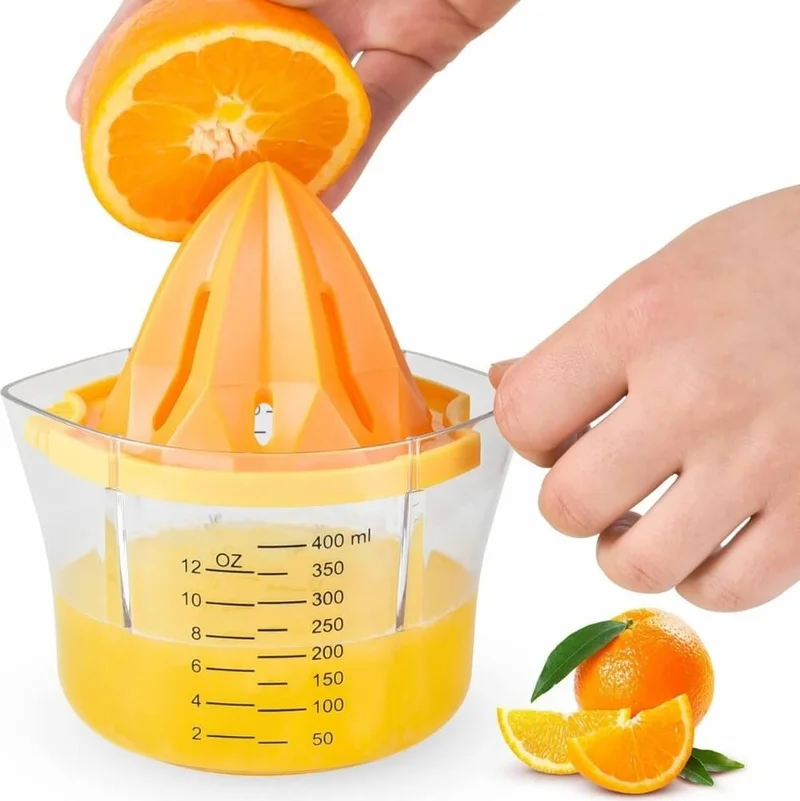 Piev Wenken 4 in 1 Lemon Orange Citrus Juicer with Grater and Measured Chamber