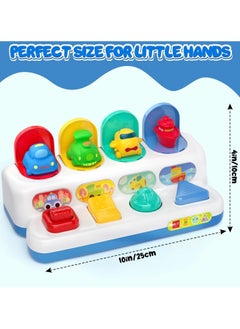 Mr. Penda Pop up Baby Toy, 18+ Months Montessori Toy, Early Development Cause and Effect Learning Toy, Motor Skills Toy, Interactive Toy, Baby Gift  - Image 2