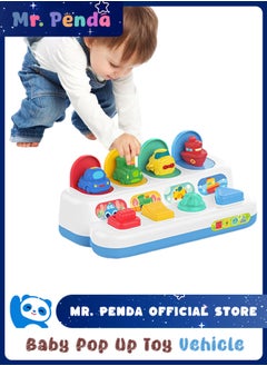 Mr. Penda Pop up Baby Toy, 18+ Months Montessori Toy, Early Development Cause and Effect Learning Toy, Motor Skills Toy, Interactive Toy, Baby Gift  - Image 1
