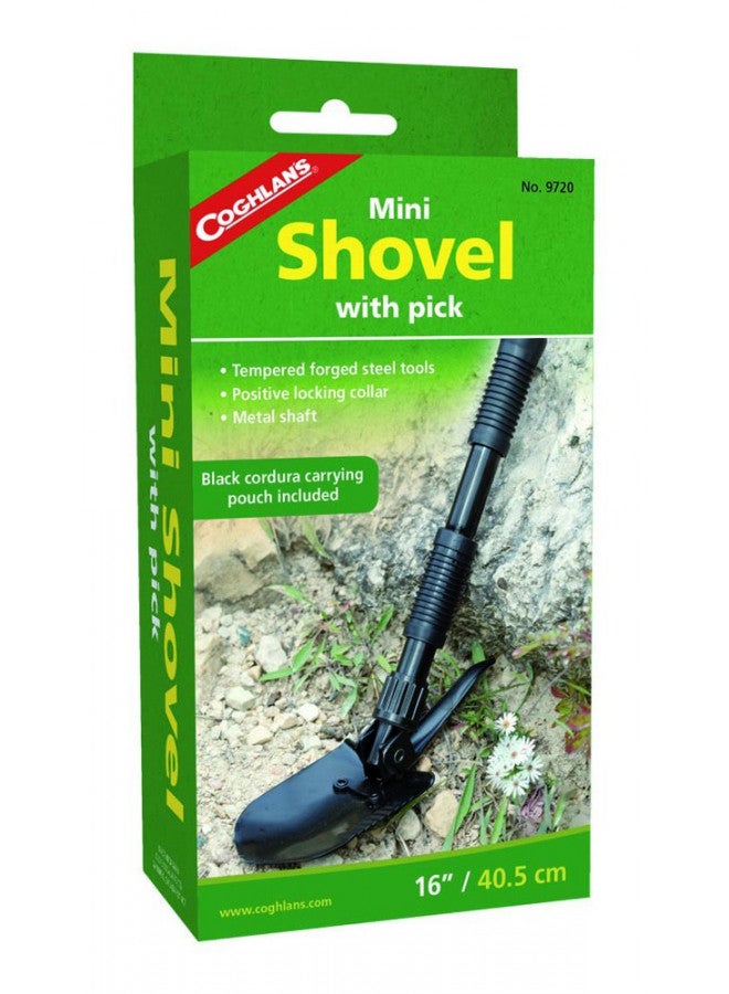 Coghlan's Folding Mini Shovel with Pick, 16-Inch - Image 1