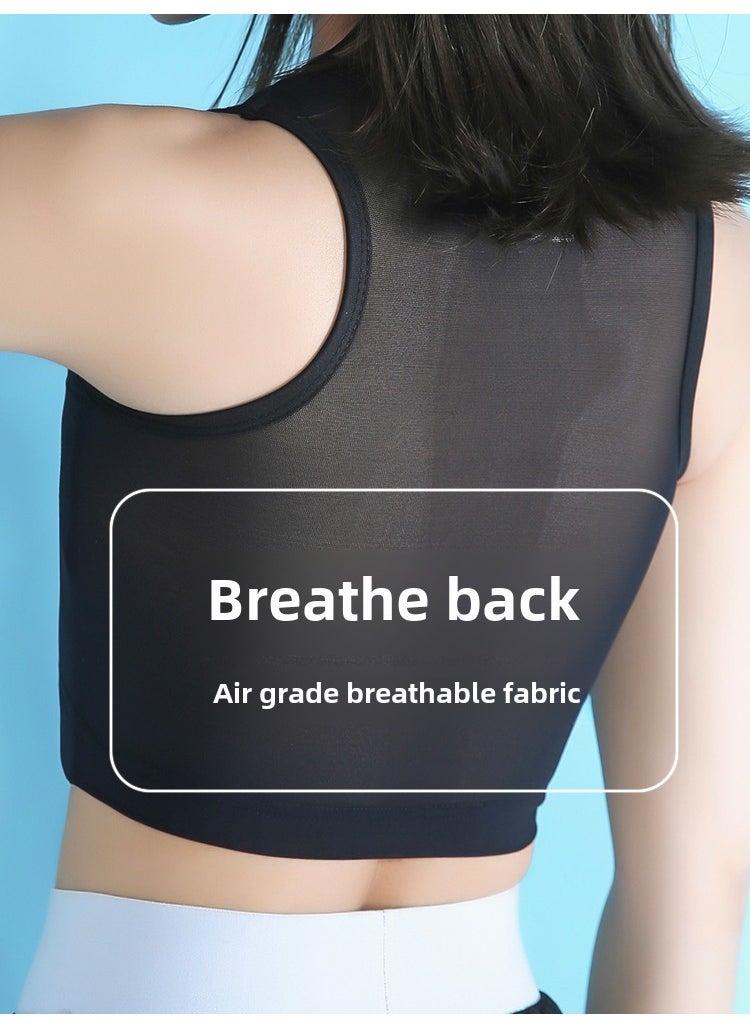 Generic - Breathable Ice Silk Binder Top Plus Size XXL - Image 1