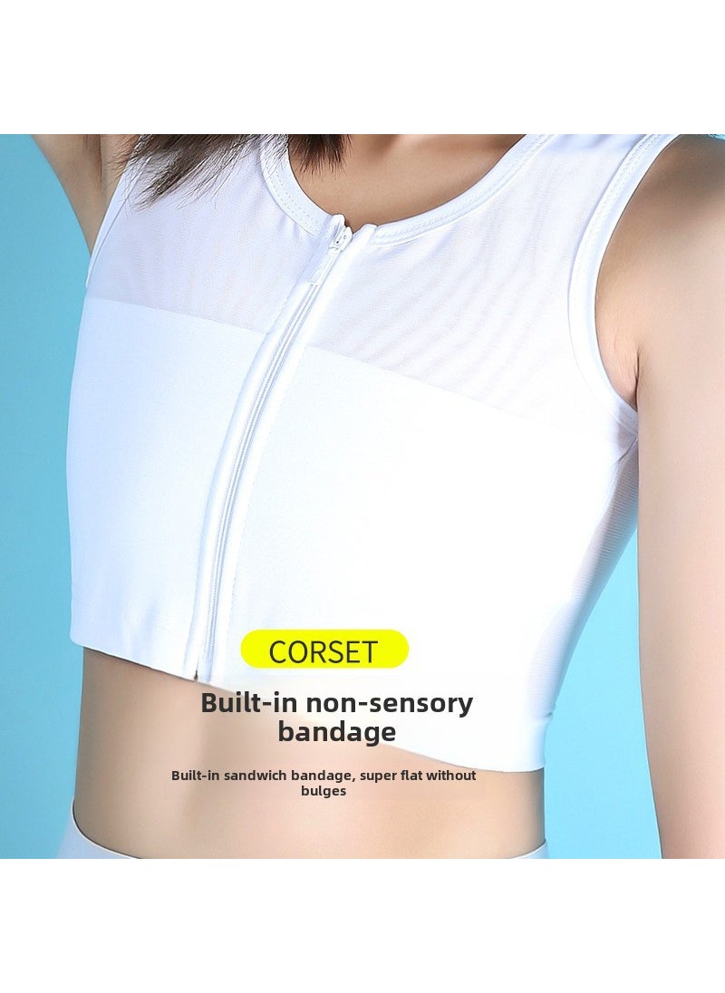 Generic - Breathable Ice Silk Binder Top Plus Size XXL - Image 1