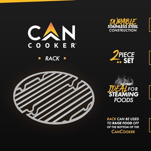 CanCooker Inc Can Cooker Rack, Round, Silver - Image 2