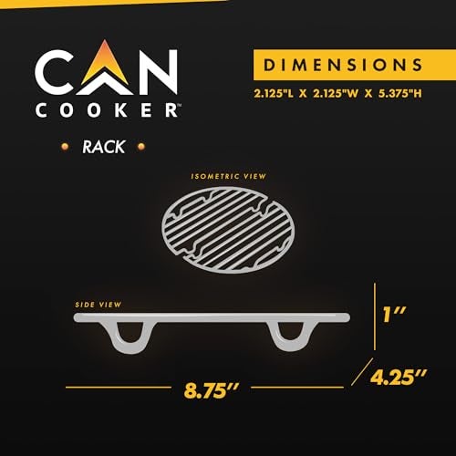 CanCooker Inc Can Cooker Rack, Round, Silver - Image 3