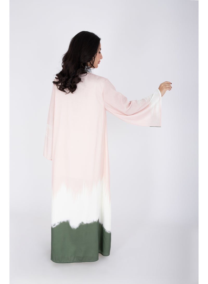 IKKXA Ombre Colors Floral Beaded Embroidery - Image 4