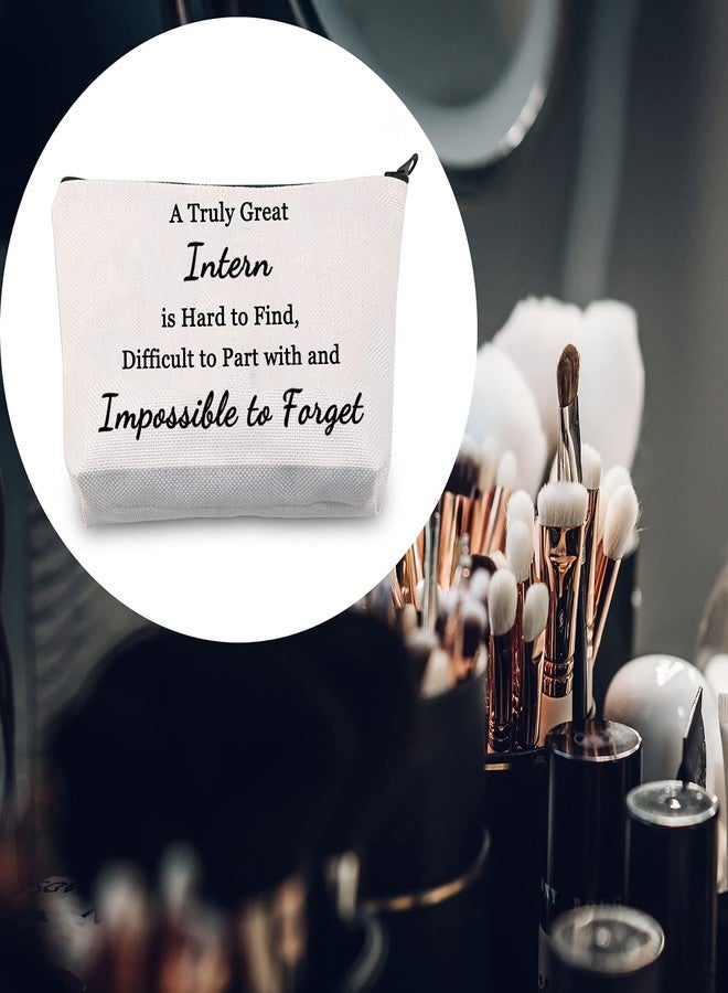 LEVLO Best Coworker Leaving Gifts Daycare Provider/Key Worker/Essential Worker/Director/Intern Makeup Bags Retirement Gifts (Intern) - Image 5