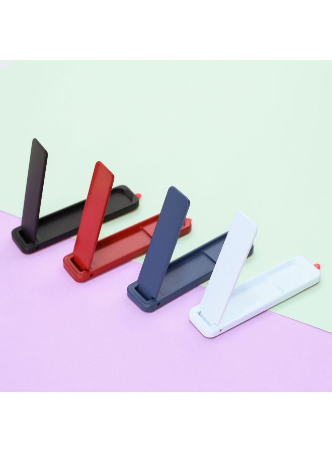 Mobile Phone Stand Neutral Ultra-thin Mini Multi-function Card Type Clip Strip Stand Flip Silk Slide Stand-Color:Silver B Style - Image 5