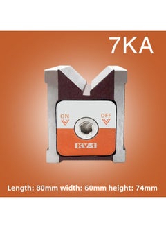 Switch Type Magnetic Seat Wire Cutting Strong Magnetic Seat Strong Magnetic Magnetic Table V Magnet Seat Triangular Table 6T12T-Color:Hexagonal Key 7k