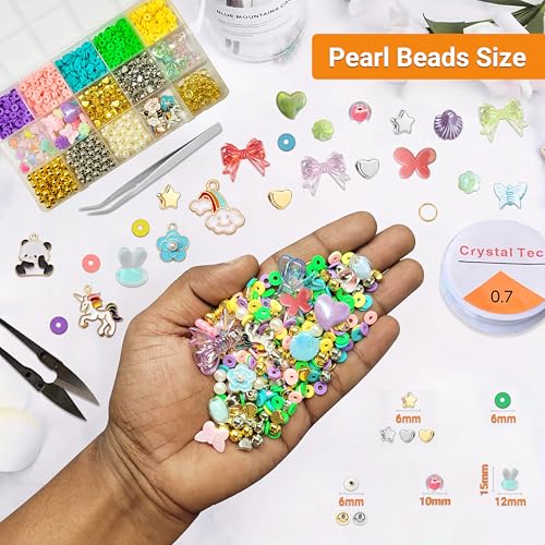 STEMTICS Bracelet Making Kit for Girls Age 8-12 Years Old with Beads and Charms | Stylish Jewellery Birthday Gift Set for Girl Kids 8, 9, 10, 11, 12 Year Old (Loop & Love) - Image 3