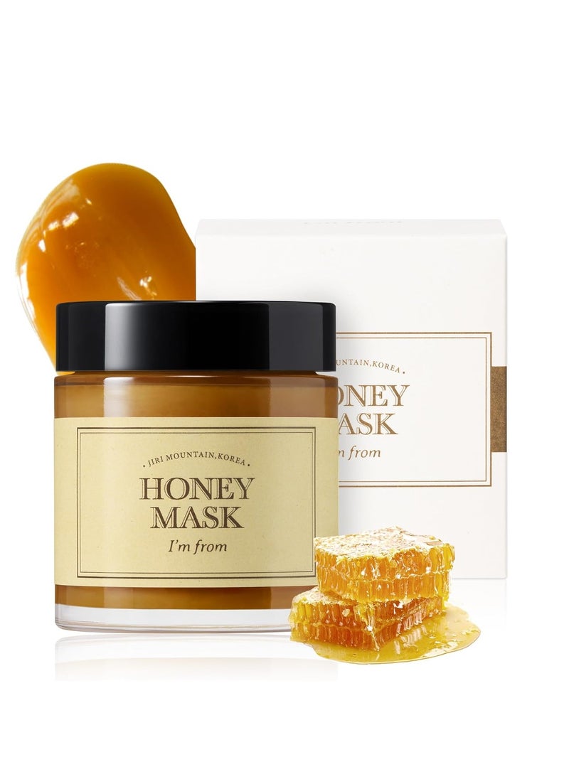 I'M FROM I'm from Honey Mask 120g | wash off type, real honey 38.7%, Mature skin, Deep moisturization, Nourishment,and Clear Complexion.  - Image 1