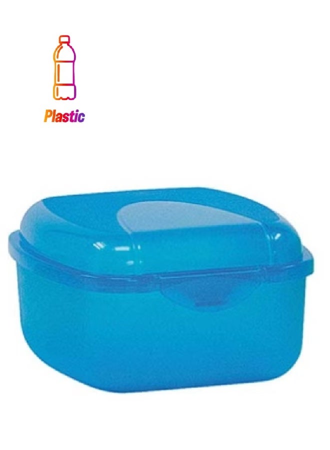 RIVAL Snack Box – Blue Kitchen Food Storage Container, Pack of 4 - Image 1