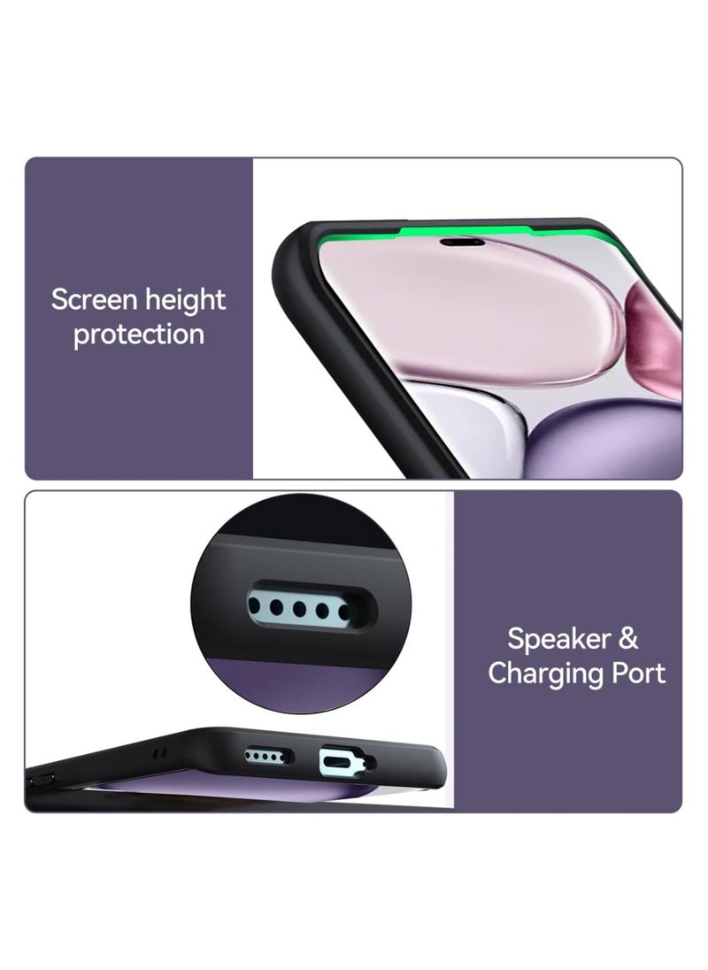 Case for Honor X9C Shockproof Crystal Clear Hard Back Cover Anti-Yellowing Case 360 Degree Protection TPU Bumper Transparent Back Cover Case for Honor X9C  - Image 2