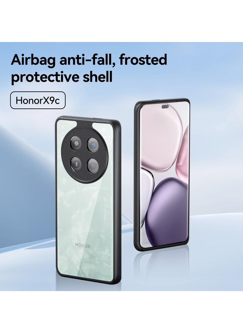 Case for Honor X9C Shockproof Crystal Clear Hard Back Cover Anti-Yellowing Case 360 Degree Protection TPU Bumper Transparent Back Cover Case for Honor X9C  - Image 4