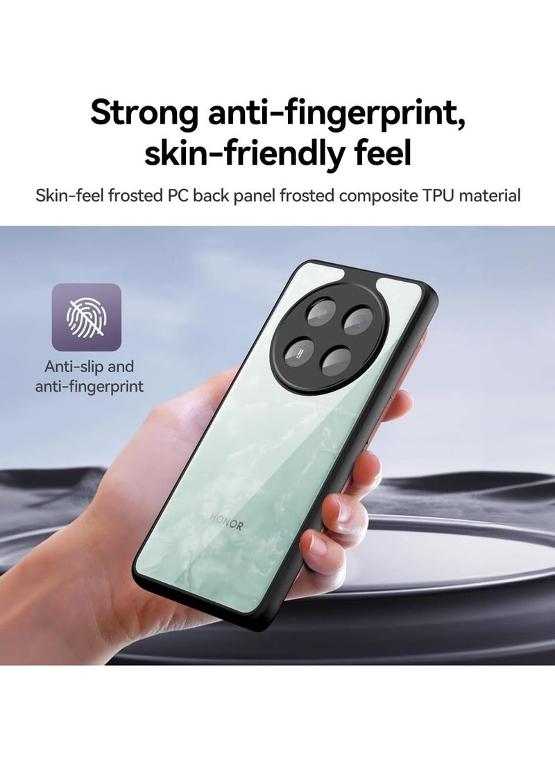 Case for Honor X9C Shockproof Crystal Clear Hard Back Cover Anti-Yellowing Case 360 Degree Protection TPU Bumper Transparent Back Cover Case for Honor X9C  - Image 5