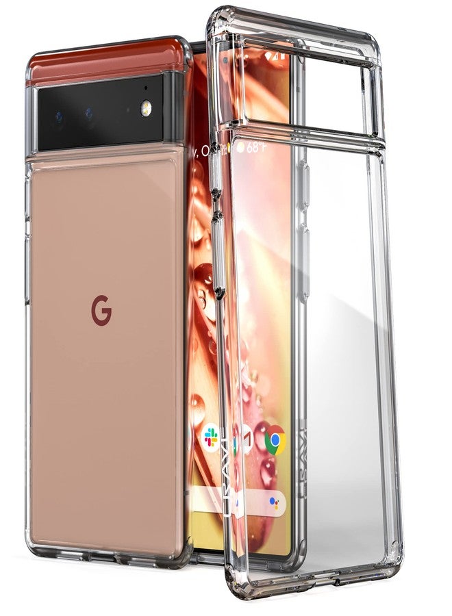 كريف جراب Crave Clear Guard لهاتف Pixel 6، جراب شفاف مقاوم للصدمات لهاتف Google Pixel 6 - Image 1