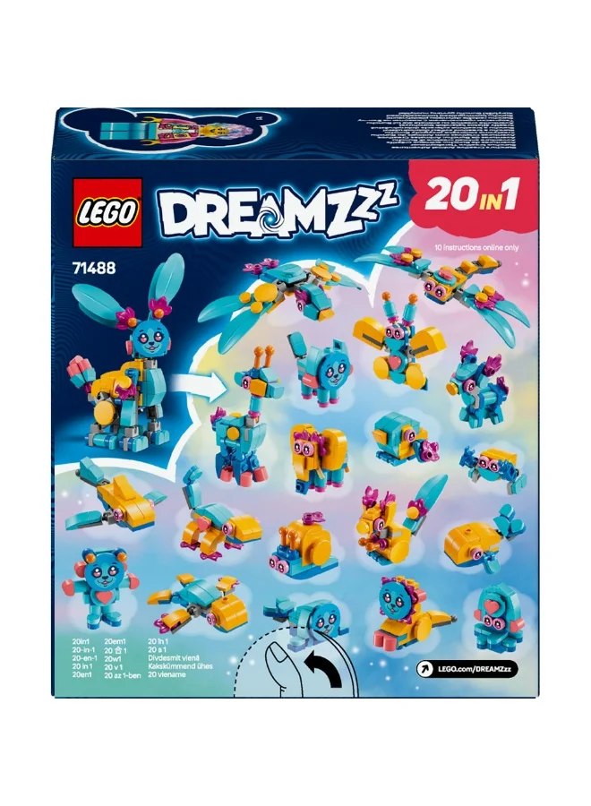 LEGO Dreamzzz Bunchu'S Creative Animal Adventures 71488 (143) Pieces