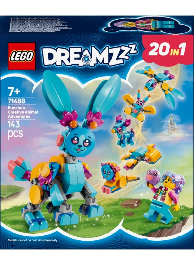 LEGO LEGO® DREAMZzz™ Bunchu’s Creative Animal Adventures Bunny Toy 71488