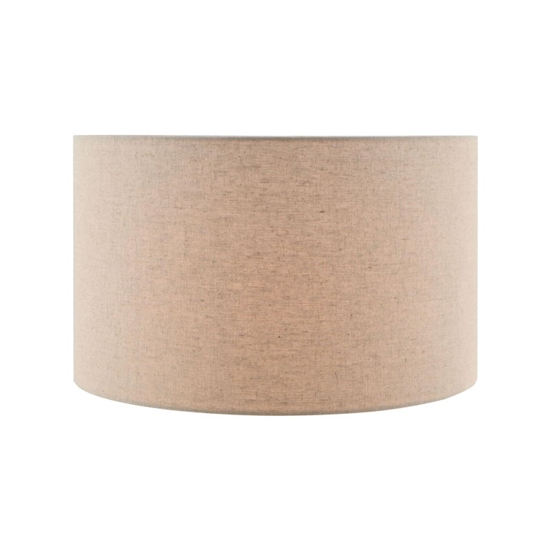 Aspen Creative 31461A Transitional Hardback Drum (Cylinder) Shape Spider Construction Lamp Shade in Beige, 17" Top x 17" Bottom x 10" Height - Image 2
