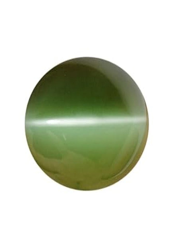 GEMS RIVER 11.25 Ratti Stone Certified Natural Lehsunia Ketu Cats Eye Gemstone (G165) - Image 1