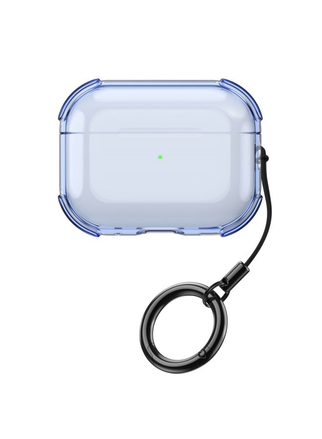 حافظة متوافقة مع AirPods Pro 3 حافظة سلكية بلوتوث أبل Pro 2 الجيل الثاني غلاف شفاف عالي حماية AirPods 4 - Image 1