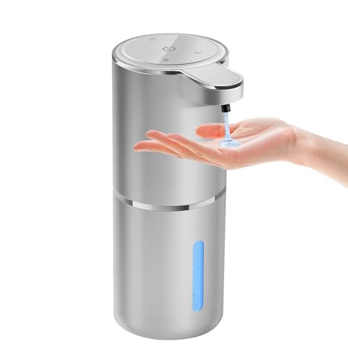 Sylfu Automatic Liquid Soap Dispenser Bathroom Kitchen Dish Liquid Body Shampoo Shower Gel Hand Free Liquid Wall Mount Touchless Soap Dispenser 380ml Auto Liquid Dispenser Sylfu - Image 1