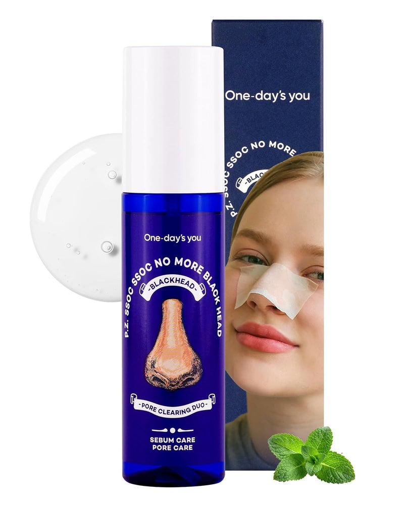 One-day's you ONEDAYS YOU PZ SSOC SSOC Blackhead Remover Strips  Korean Pore Strips for Face  Nose  Deep Cleansing Pore Strips  Blackhead Remover with Sulfur Tea Tree  Salicylic Acid  27 fl 