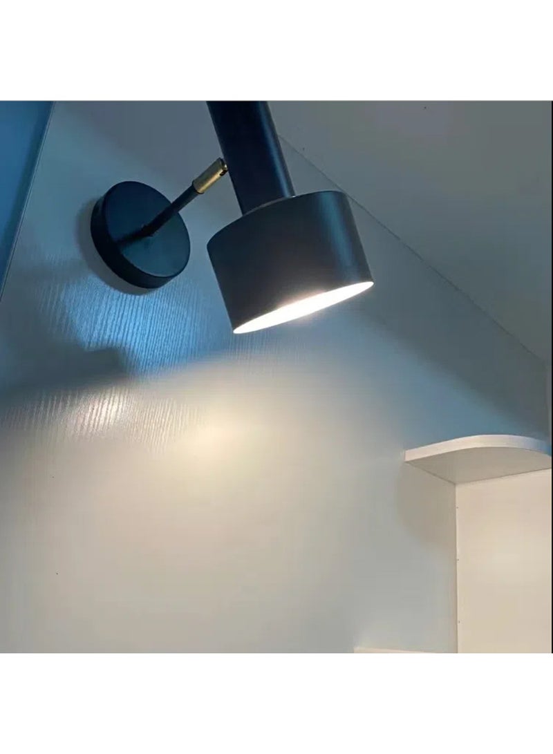 Wmlamz Pack of 2 Wireless battery power Fashion Wall Lighting with Remote, Study Porch Staircase Bedroom Smart No Wiring Wall Sconce - Image 4