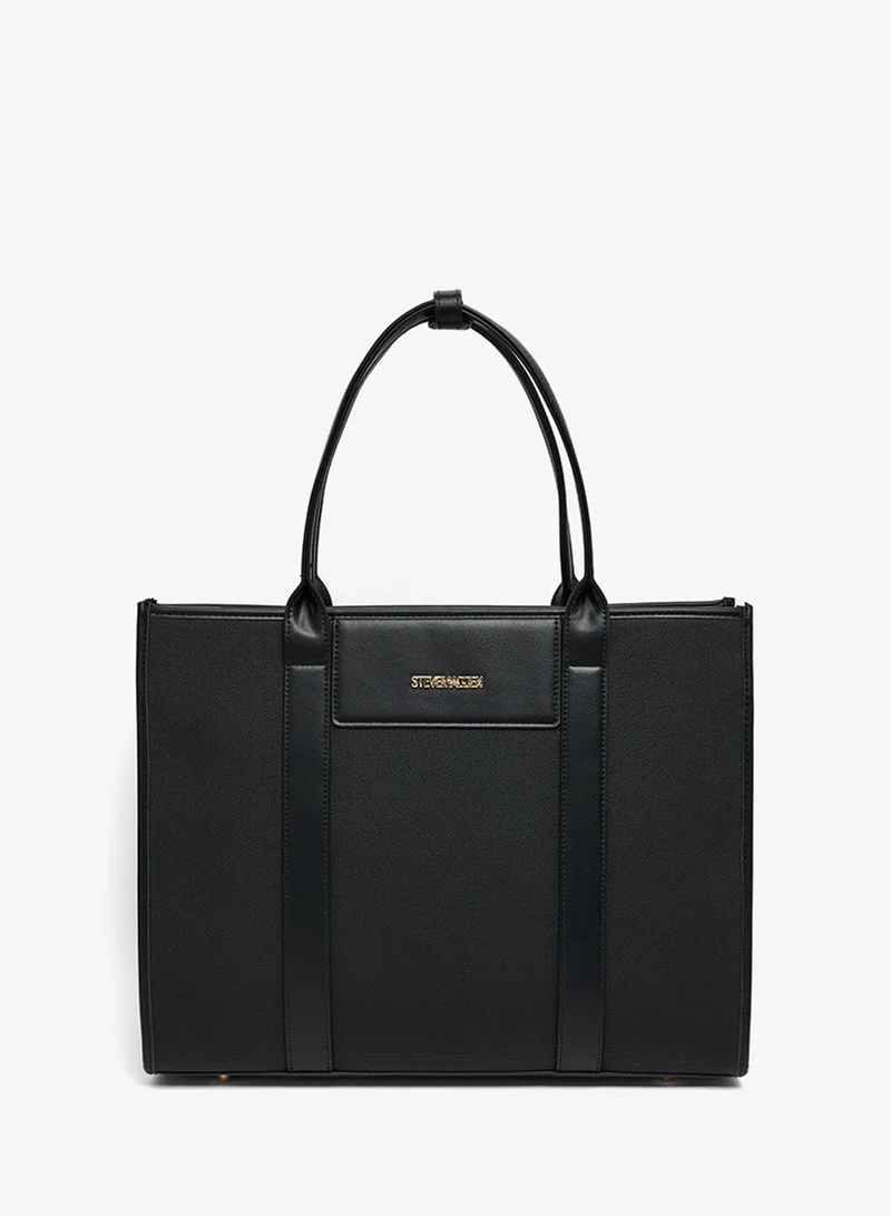 Steve Madden  Textured Zippered Tote Bag for Women | Best Price UAE