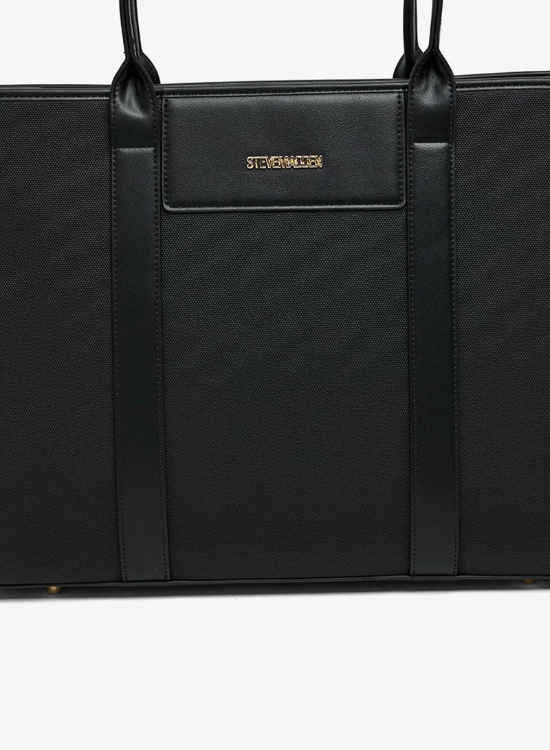 Steve Madden  Textured Zippered Tote Bag for Women | Best Price UAE