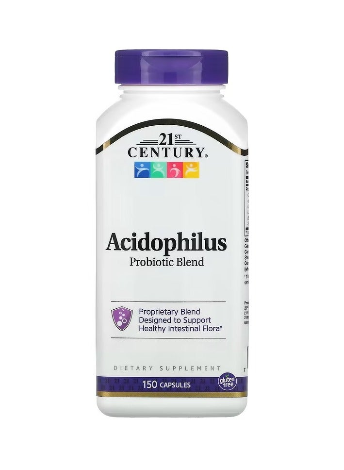 21st Century Acidophilus Probiotic Blend 150 Capsules - Image 1